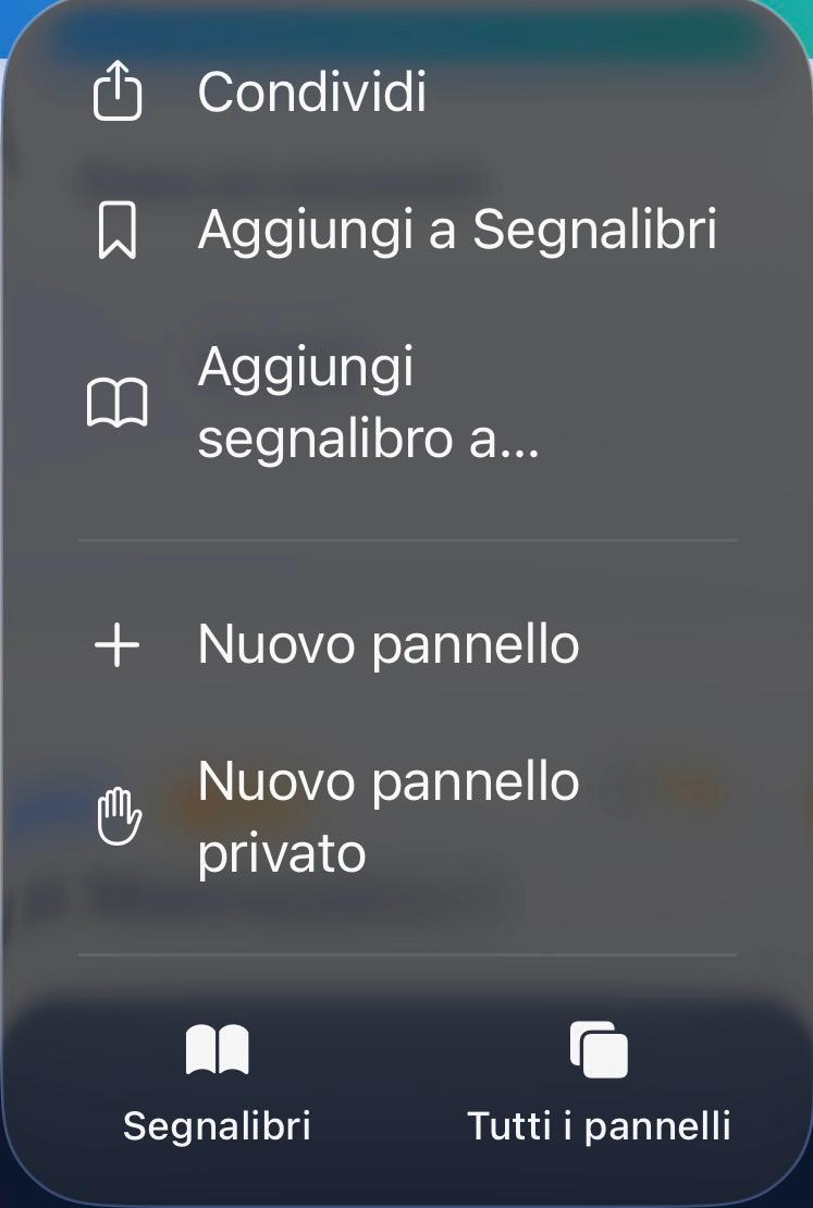 Tocca Condividi